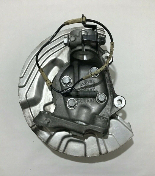 2008-2013 BMW 128i 135i Passenger Front Knee Wheel Hub & Control Arm / 84k B1001