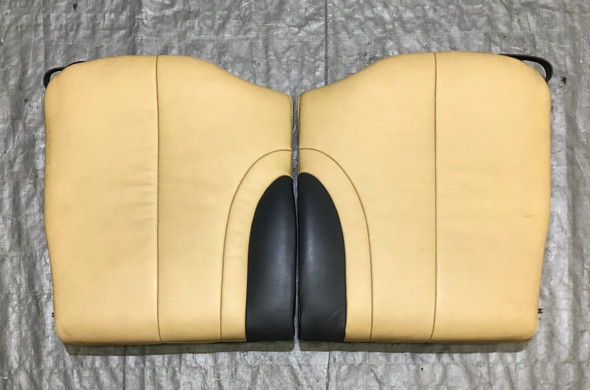 2005-2008 Mini Cooper R52 Convertible Rear Seats / Cordoba Beige Leather / R1011