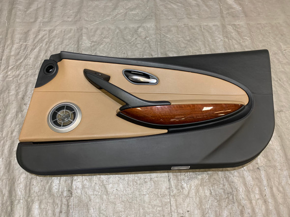 2008-2009 BMW M6 Convertible Passenger Door Panel / Full Leather / Portland Brown / M6001