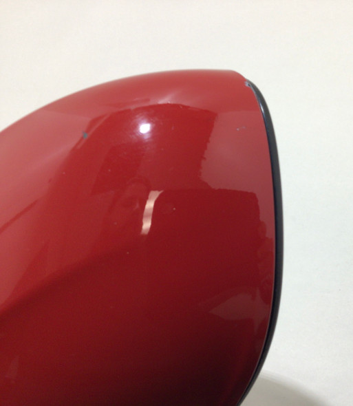 2009-2016 BMW E89 Z4 Driver Side Mirror / Auto Dim / Memory / Crimson Red  / Z4904