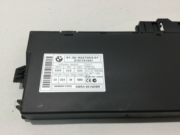 2011 BMW E89 Z4 sDrive30i Body Control Module 6135922705301 / Z4901B