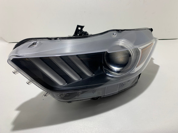 2015-2017 Ford Mustang S550 Driver Side Headlight / Xenon HID / *DAMAGED* FM001