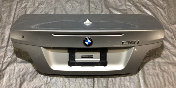 2009-2013 BMW 128i 135i Convertible Trunk Lid Panel / Titan Silver / B1007