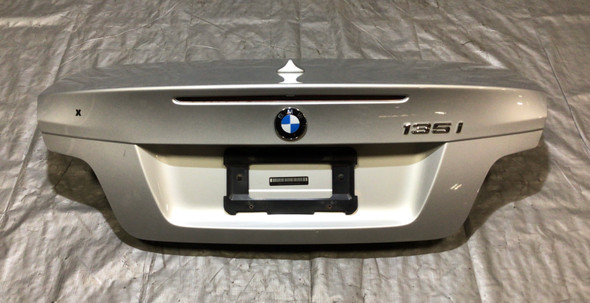 2009-2013 BMW 128i 135i Convertible Trunk Lid Panel / Titan Silver / B1007