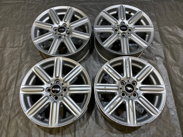 2011-2014 Mini Cooper S 16" Rib Spoke Alloy Wheels Rims / Set of 4 / R2025