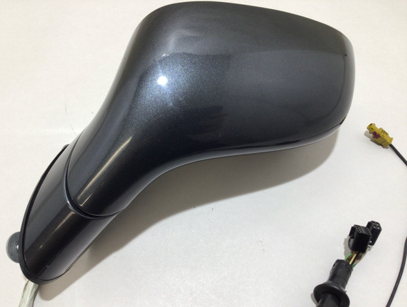 2005-2013 Chevrolet Corvette Driver Side Mirror  / Cyber Gray Metallic  C6008