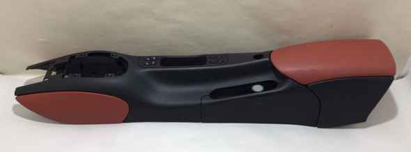 1997-2004 Porsche 986 Boxster / 99-04 996 911 Center Console w/ Lid / Red Leather /   BX046
