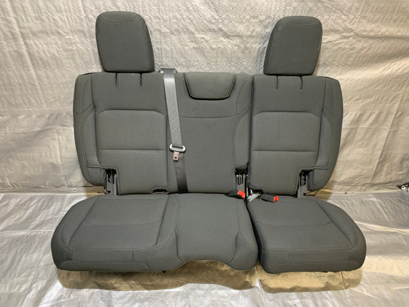  2018-2021 Jeep Wrangler JL Unlimited 4DR 60/40 Folding Rear Seat Set / Black Cloth / JL002