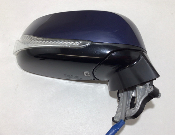 2017-2020 Infiniti Q60 Passenger Side Mirror / Auto Dim / Iridium Blue  IQ603