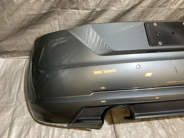 2016-2018 Audi TT Quattro Rear Bumper Cover w/ PDC / Nano Gray Metallic T3001 