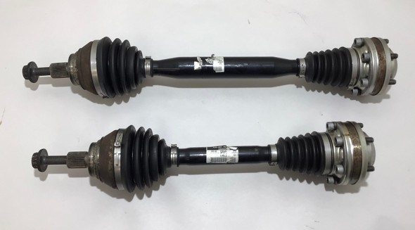 2016-2018 Audi TT TTS Quattro Front CV Axle Half Shafts / Pair / 78K T3001