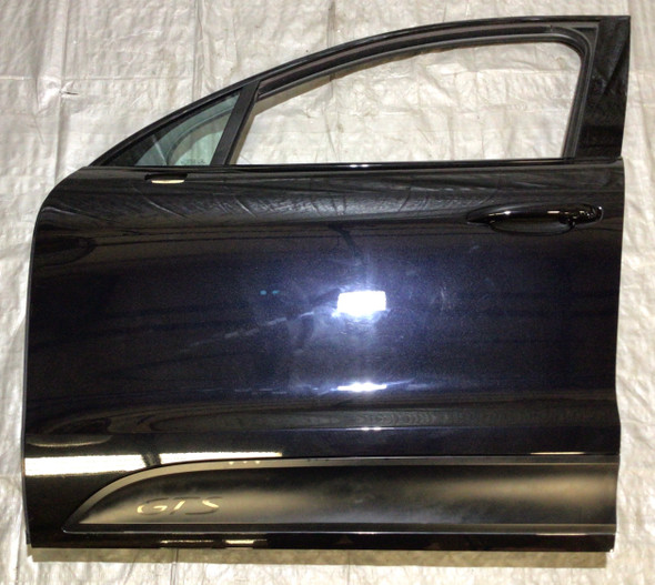 2015-2020 Porsche Macan Driver Front Door Assembly / Jet Black Metallic  PM001
