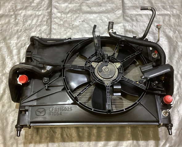 2006-2015 Mazda Mx5 Miata OEM Radiator Assembly w/ Cooling Fan / Automatic / 98K NC068