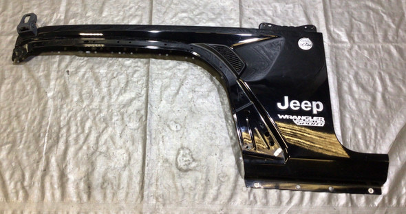2018-2021 Jeep Wrangler JL Driver Front Fender Apron Panel / Black  JL004