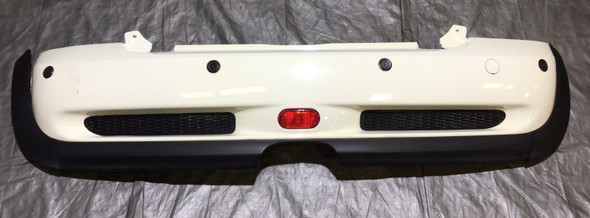 2005-2008 Mini Cooper S R52 Convertible Rear Bumper Cover w/ PDC / Pepper White  R1025