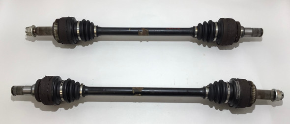 2013-2016 Hyundai Genesis Coupe Rear Axle Half Shafts / Pair / Automatic / 116K HG023