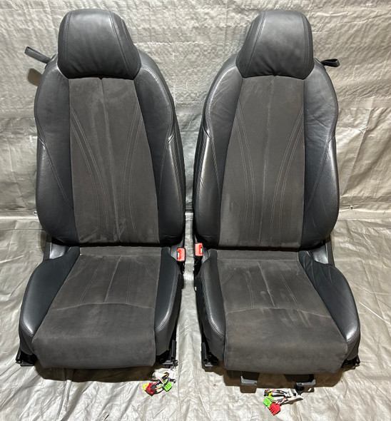 2016-2020 Audi TT Quattro Coupe Black Alcantara / Leather Seats / Pair /   T3002