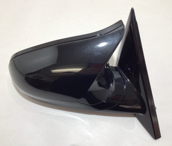 2015-2020 F82 F83 BMW M4 Passenger Side Mirror / Auto Dim / Memory / Surround View / Black Sapphire Metallic  F8M02