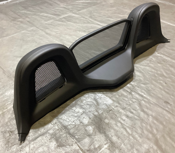 2013-2020 Porsche 981 718 Boxster Roll Hoop Covers w/ Mesh Wind Deflector / Black /   BC202