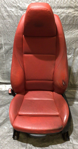 2009-2016 BMW E89 Z4 Sport Seats w/ Driver Memory / Coral Red Kansas Leather / Pair /   Z4907