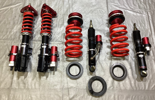 2015-2023 Ford Mustang GT S550 Pedders eXtreme XA Coilover Shocks / USED / 63K FM009