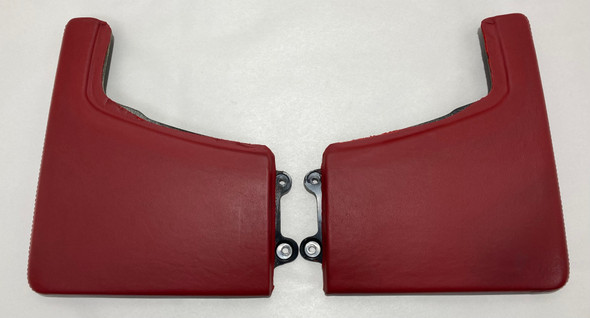 2005-2012 Porsche 997 911 987 Boxster Cayman Carrera Red Leather Console Side Panels / Pair /   BC021