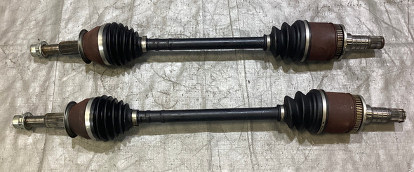 2017-2020 Infiniti Q60 OEM Rear Axle Half Shafts / Pair / 75K IQ604