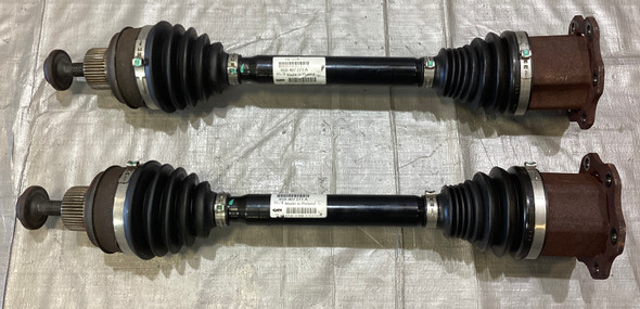 2015-2018 Porsche Macan Front CV Axle Shafts / Pair / OEM / 117K PM004