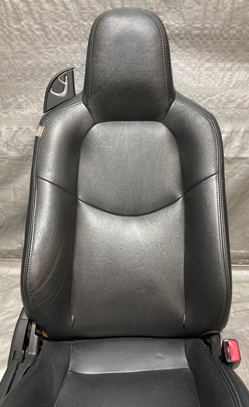 2009-2015 Mazda Mx5 Miata Passenger Side Black Leather Seat  /   NC084