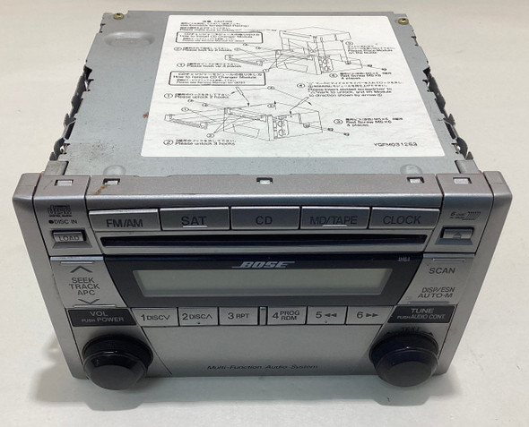 2004-2005 Mazda Miata Bose Radio CD Player Unit / 4H64 /   NB205