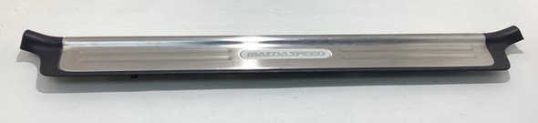 2004-2005 Mazdaspeed Miata Brushed Aluminum Door Sills Trim Panels / Pair  /   NB205