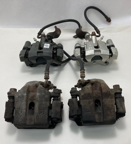 1999-2000 Mazda Miata OEM Brake Calipers w/ Brackets / Set of 4  / 155K NB247