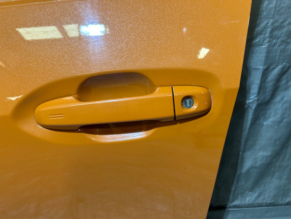 2022-2024 Subaru WRX Driver Front Door Assembly / Solar Orange Pearl SW004