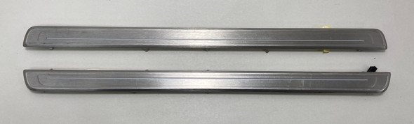 2015-2019 Volkswagen MK7 Golf R Illuminated Door Sills / Front Pair / OEM /   M7R10