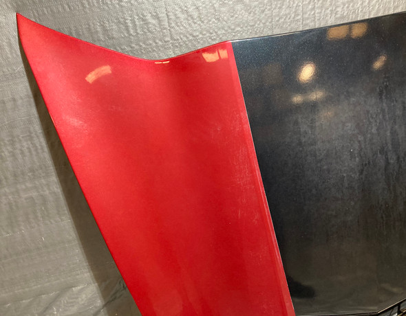 2014-2019 Chevrolet C7 Corvette Stingray Fiberglass Hood Panel w/ Vent / Crystal Red  C7007
