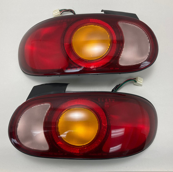 1999-2000 Mazda Miata OEM Tail Lights / Pair / Driver & Passenger  /   NB248