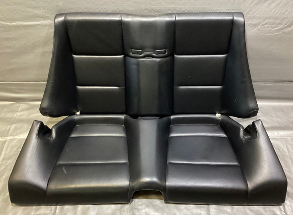 2001-2006 E46 BMW M3 Convertible Rear Seat / Nappa Black Leather /   M3018