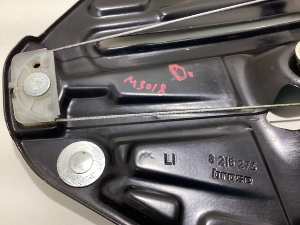 2001-2006 E46 BMW M3 Convertible Driver Rear Quarter Window Regulator / Motor /   M3018