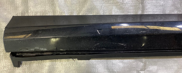 2015-2020 Audi S3 Driver Side Skirt Rocker Panel / Mythos Black Metallic  S3107