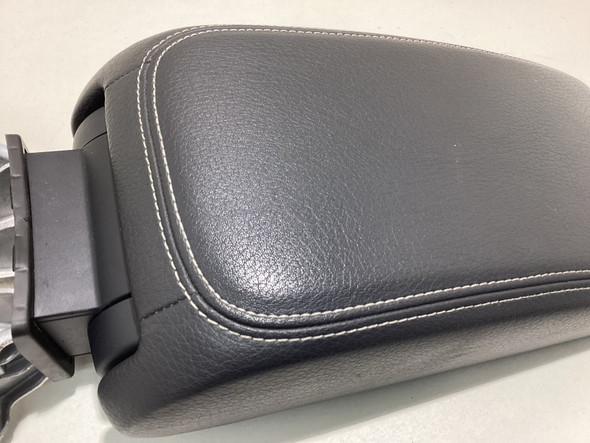 2015-2020 Audi A3 S3 Center Console Lid w/ Hinge / Black Leather  /   S3107