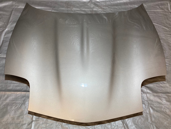 1997-2004 Chevrolet C5 Corvette Base Fiberglass Hood Panel *Minor Damage* / Light Pewter Metallic  C5031