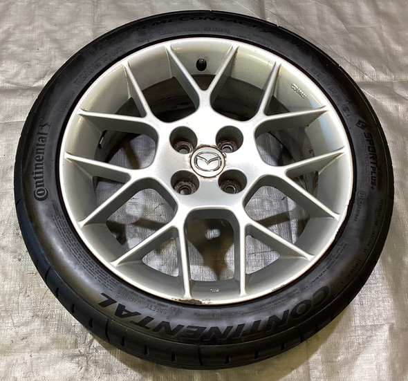 2002 Mazda Miata Special Edition 02SE 16" Wheels Rims w/ Tires / Pair / NB249