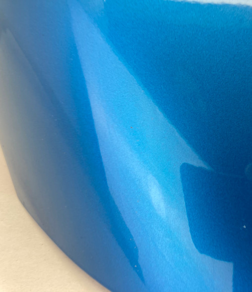 2005-2013 Chevrolet Corvette C6 Convertible Rear Waterfall Trim Panel / Jet Stream Blue Metallic  C6018