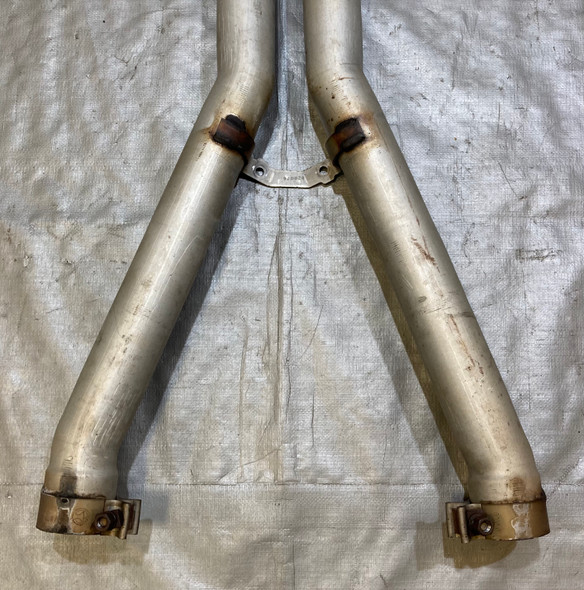 2009-2011 Chevrolet Corvette C6 6.2l LS3 Exhaust Mid Pipe X Pipe / OEM /   C6018