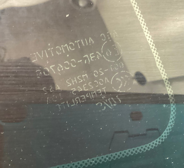 2013-2020 Subaru BRZ / Scion FRS Passenger Rear Quarter Window Glass /   FB047
