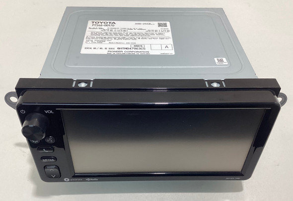 ララページ 2017-2019 Toyota 86 Pioneer Touch Screen Radio Unit / PT546-00170