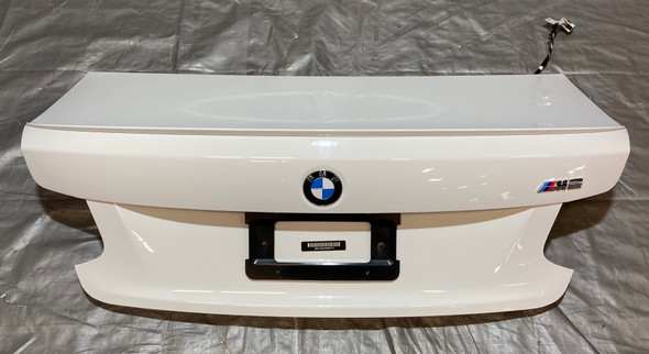 2014-2020 F87 BMW M2 Coupe / 2 Series Trunk Lid w/  Spoiler / Alpine White  B2008