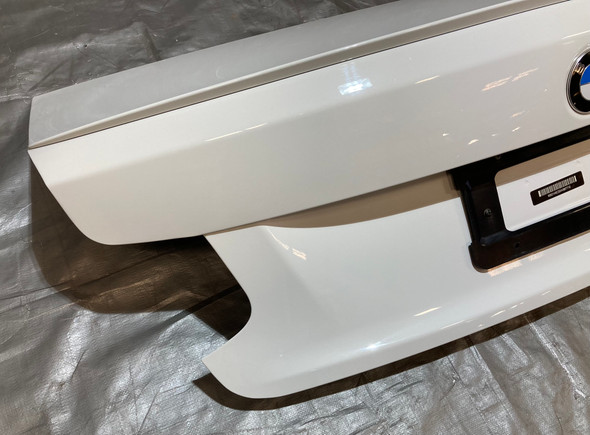 2014-2020 F87 BMW M2 Coupe / 2 Series Trunk Lid w/  Spoiler / Alpine White  B2008