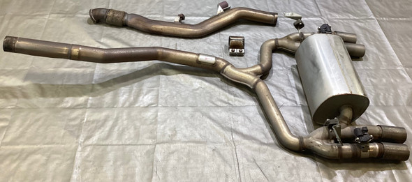 2016-2018 F87 BMW M2 N55 M Performance Exhaust Muffler w/ Titanium Tips /   B2008