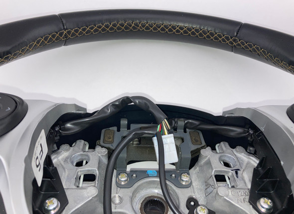 2017-2020 Subaru BRZ / Toyota 86 Black Leather Steering Wheel w/ Yellow Stitching / Manual /   FB049